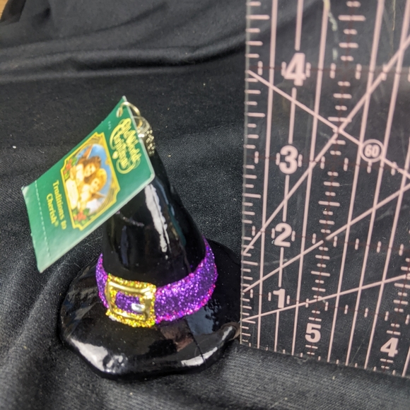 New Old world Christmas Halloween witches hat decor ornament - Picture 7 of 7